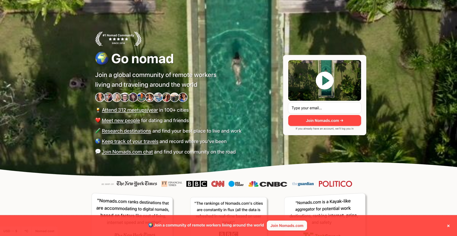 NomadList location-data programmatic SEO template - 50K monthly traffic