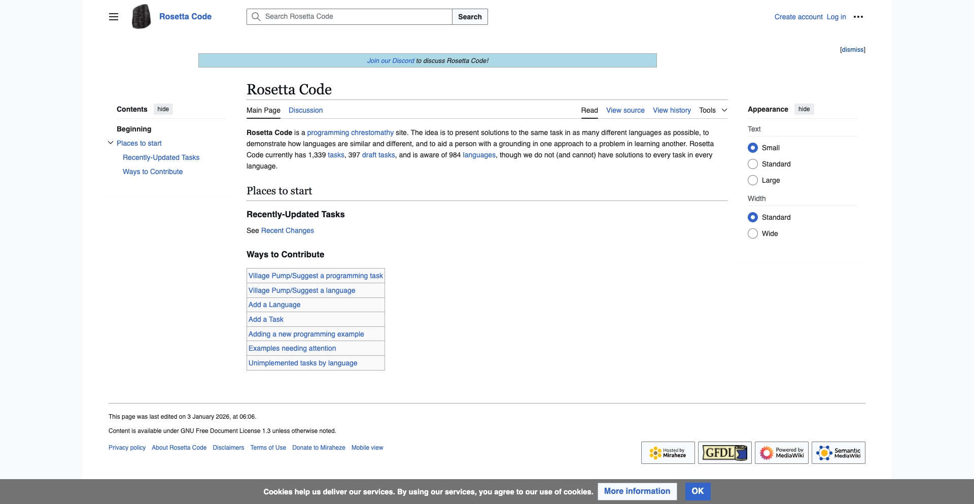 Rosettacode ai-generated programmatic SEO template - 50K+ monthly traffic
